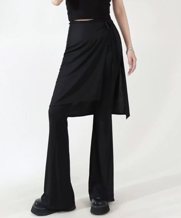 Wrap Flare Trouser Set