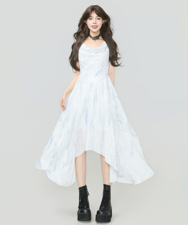 Drape Veil Dress