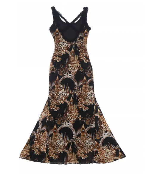 Backless Mermaid Dress