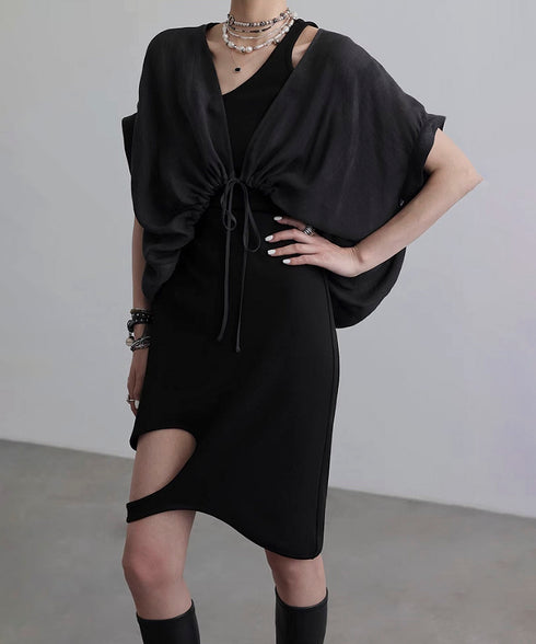 Square Sleeve Blouse