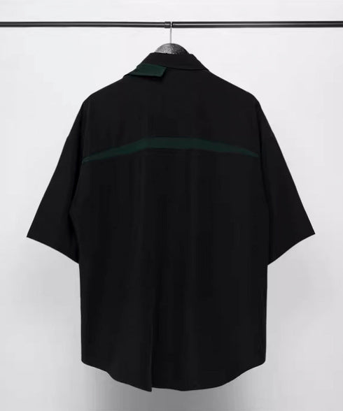 Asymmetric Collar Shirt