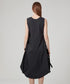 Side Tie Drape Dress