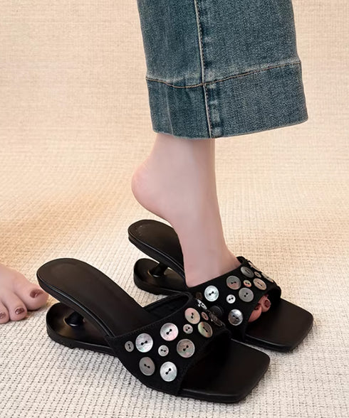 Button Cluster Sandal