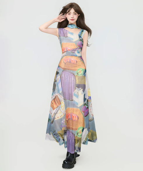 Palette Drift Dress