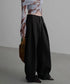 Front Tucked Wide Pants