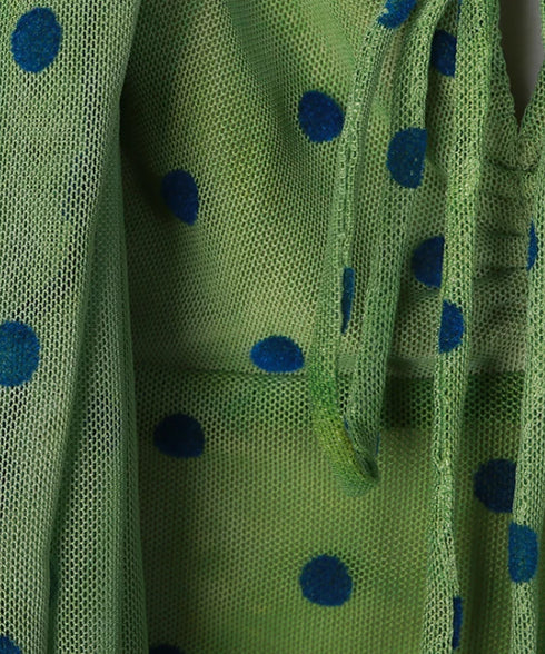Slip Dot Gather Top