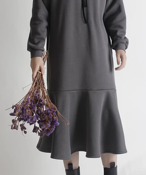 Sailor Collar Sweat Dress