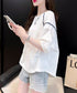 Back Ribbon Puff Sleeve Top
