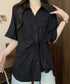 Drape Knot Blouse