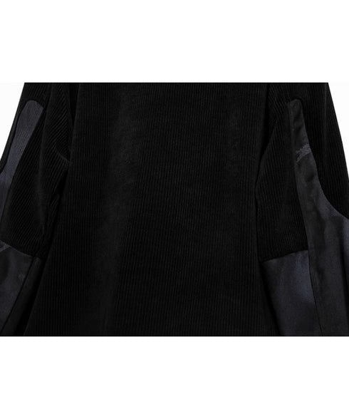 Patchwork Pocket Sweater