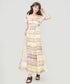 Ribbon Mosaic Dress