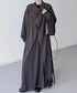 Drape Wrapped Long Coat