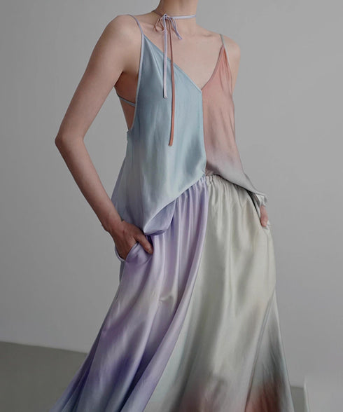 Satin Colorblock Series