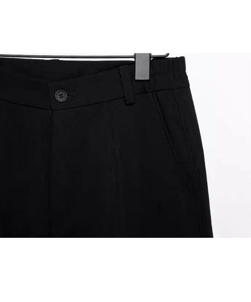 Center Splicing Design Pants