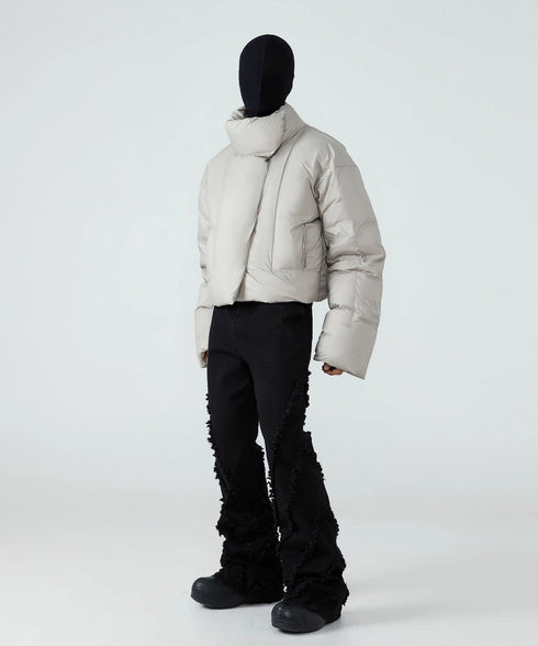 Stand Collar Down Coat