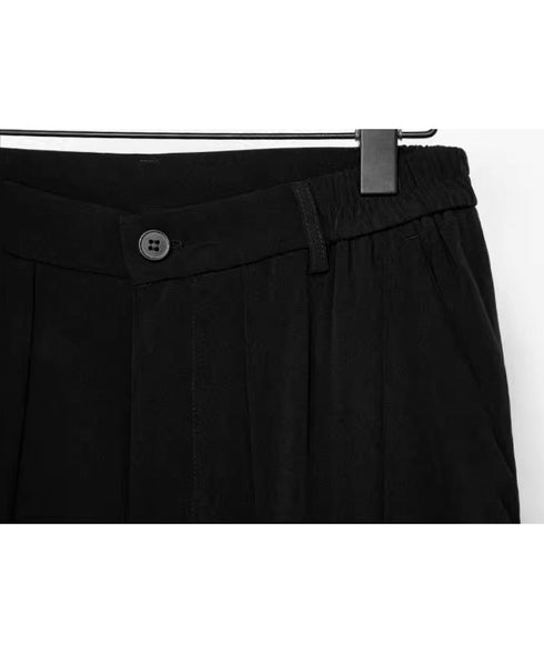 Two-tone Cropped Pants