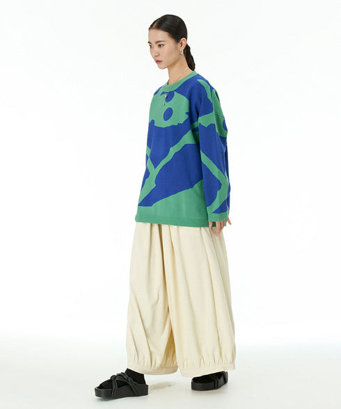 Abstract Pattern Sweater