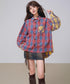 Vintage Check Contrast Shirt