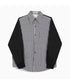 Line Break Contrast Shirt