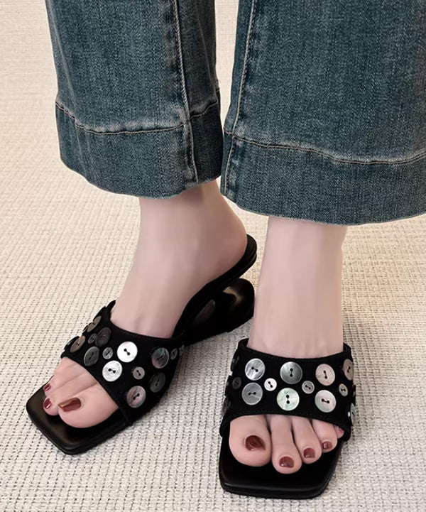 Button Cluster Sandal