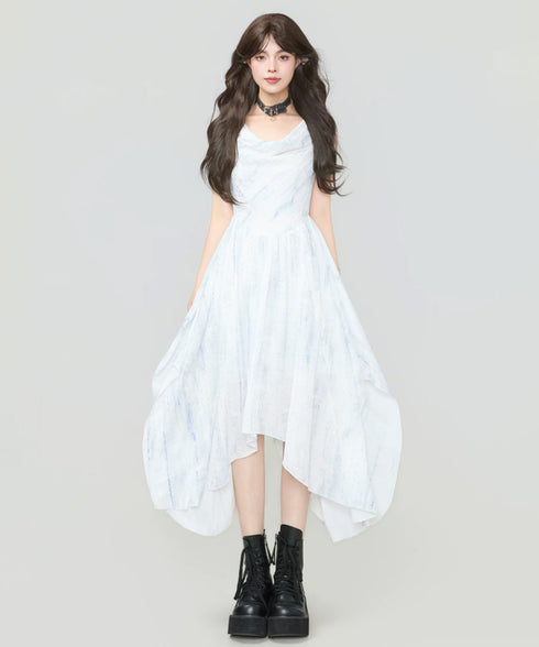 Drape Veil Dress