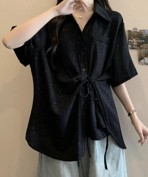 Drape Knot Blouse