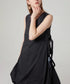 Side Tie Drape Dress