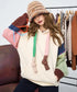 Patch Knot Hoodie Top