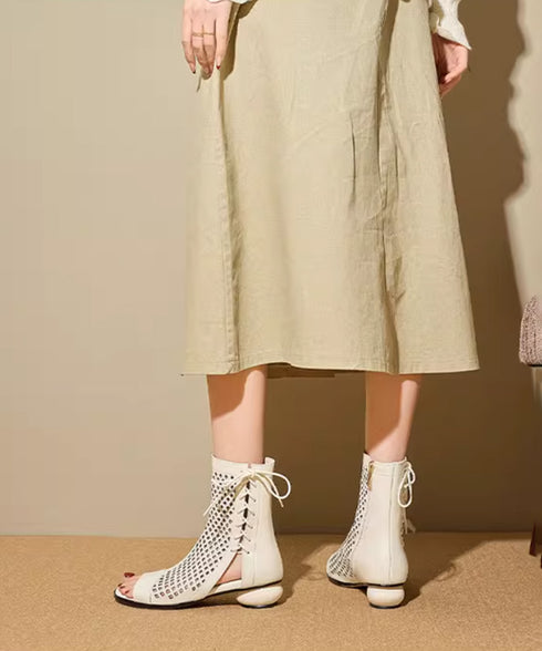Grid Cut Boots