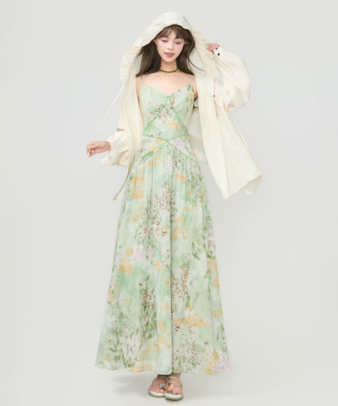 Frill Hood Blouse