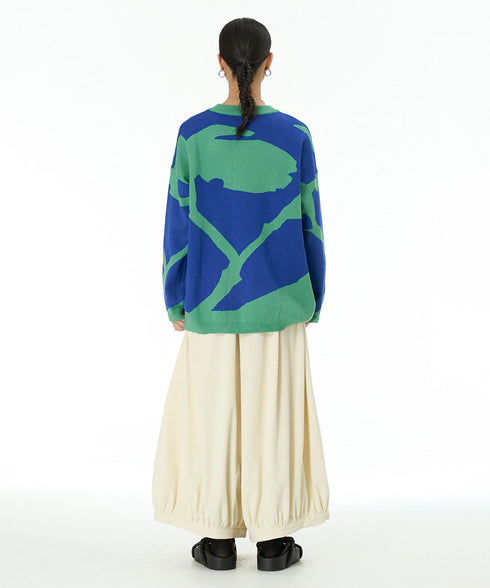 Abstract Pattern Sweater