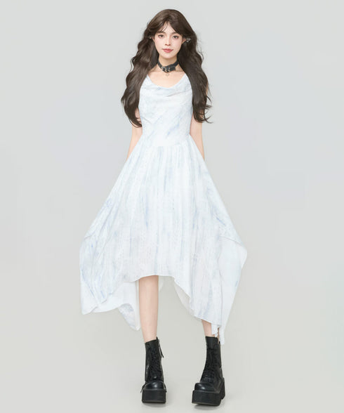 Drape Veil Dress