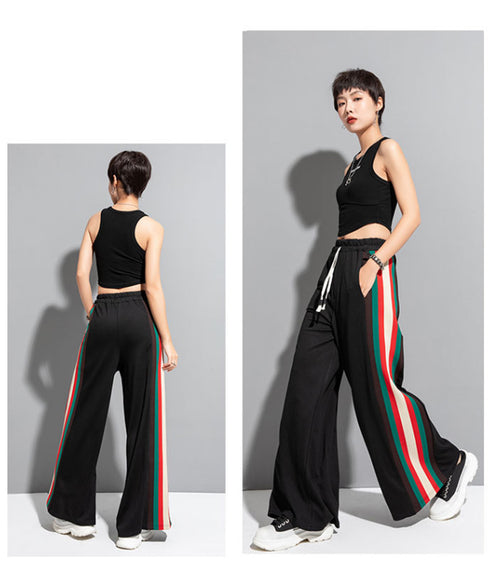 Side Stripe Casual Pants