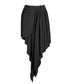 Pleated Cascade Hem Skirt