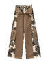 Camouflage Docking Wide Cargo Pants