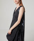 Side Tie Drape Dress