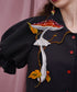 Mushroom Berry Blouse