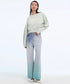 Gradient Fade Wide Denim