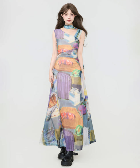 Palette Drift Dress
