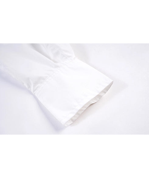 Layered Collar Puff Sleeve Blouse