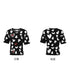 Heart Pattern Knit Top