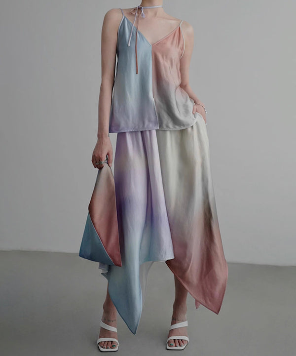 Satin Colorblock Series