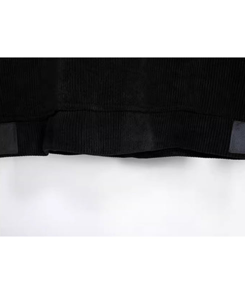 Patchwork Pocket Sweater