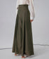 High Waist Pleated Wide Pants