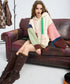 Patch Knot Hoodie Top