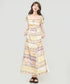 Ribbon Mosaic Dress
