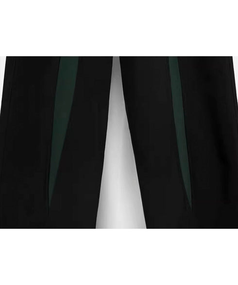 Center Splicing Design Pants