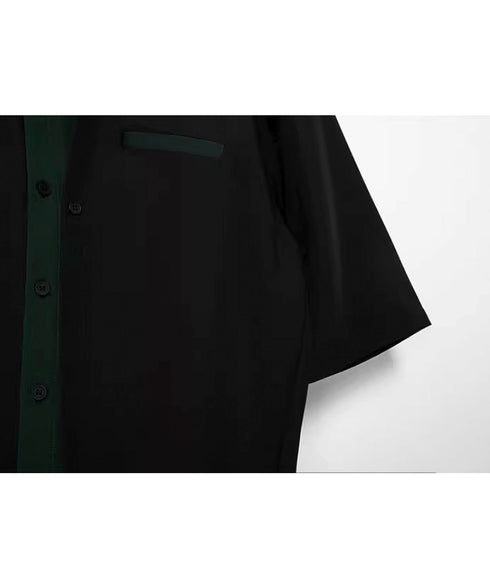 Asymmetric Collar Shirt