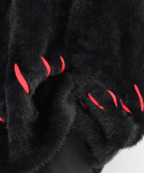 Big Stitch Shaggy Sweater