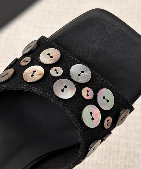 Button Cluster Sandal